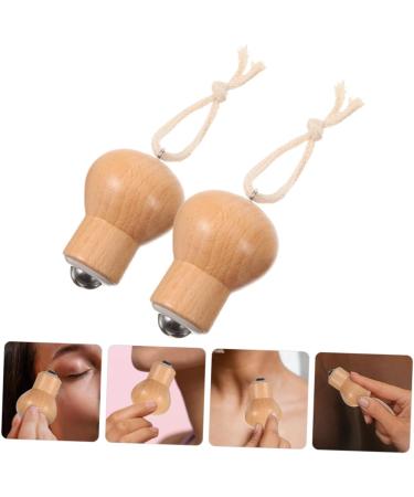 minkissy 6 Pcs Massager Light Bulbs The Tools Body Massage Tools Walker Face Tool Facial Tool Skincare Eye Roller Face Care Supply Wooden Massage Roller Household Massage Equipment Beech 5.00X4.00X2.00CMx3pcs As Shownx3pcs - Buy Online on GoSupps.com