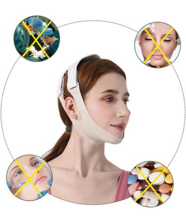 FRCOLOR 1pc Thin Belt Lift Beauty Double Chin Strap Belt Chin Strap Double Chin Facial Firming Band Women v Line Strap Woman - Buy Online on GoSupps.com