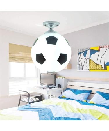 Buy Barykep Children's Room Lamp Football Black & White LED Light for Boys & Girls | Cartoon Design for Youth Rooms - Buy Online on GoSupps.com