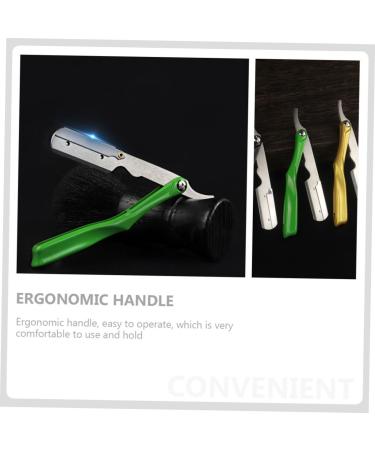 Frcolor 3ST Cartridge for Manual Razors | Professional Stainless Steel Razor Blade Holder | Haircut & Beard Tool - Buy Online on GoSupps.com