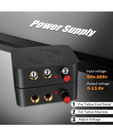 Wormhole Tattoo Kit - Professional Machine, Cartridge Needles, Power Supply - for Artists and Beginners | WTK157 - Buy Online on GoSupps.com