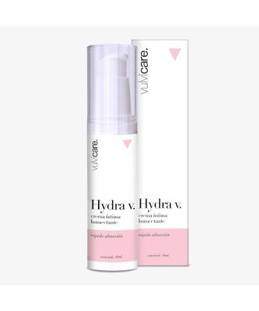 Vulvicare Hydra V Intimate Feminine Moisturising Cream 50ml - Rapid Absorption with Vegetable Oils - Fragrance Free - Moisturises and Preserves Vulvovaginal Microbiota - Buy Online on GoSupps.com