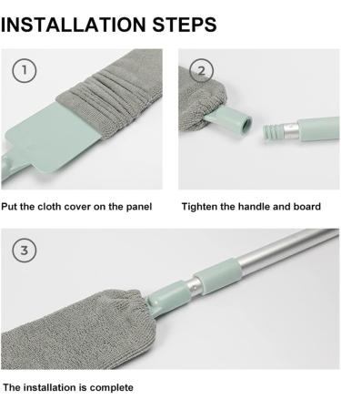 Set Duster Long Duster Cleaner Brush Telescopic Cleaning Cleaner Tools Artifact Dusters Handle Dusters Brushes - Buy Online on GoSupps.com