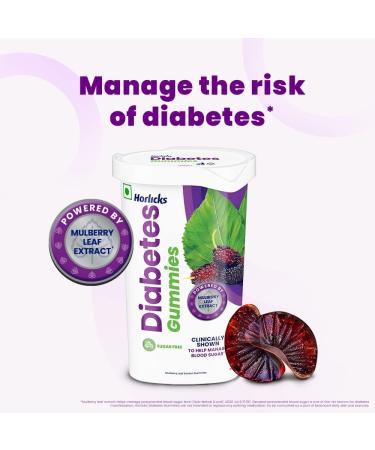 LLK Gummies with Clinically Tested Mulberry Leaf Extract - Diabetes Risk Management - Sugar-Free & Vegetarian - No Preservatives - Buy Online on GoSupps.com