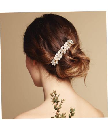 MAGICLULU Alloy Rhinestone Hair Comb Wedding Hair Comb Rhinestone Headpiece for Women Rhinestone Hair Clips Bridal Hair Pin Wedding Bridal Hair Comb Tiara Crystal Pearl Bride Rhinestones - Buy Online on GoSupps.com