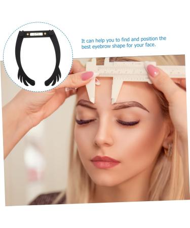 Beavorty 3pcs white white outfit eye brow shaping kit eyebrow ruler mapping string eyebrow line foldable - Buy Online on GoSupps.com