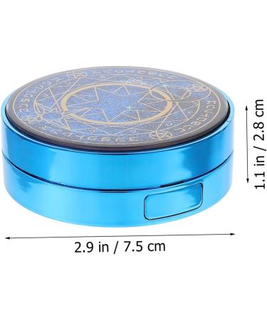 JECOMPRIS Starry Sky Carrier Bag Case for Terrariums Travel Lens Container & Glasses Organizer (7.5x7.5cm) - Short-Sighted PP Glasses Case in Blue - Buy Online on GoSupps.com