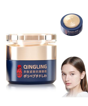 Qingling Wrinkle Removal Cream Japanese Qingling Polypeptide Anti-Wrinkle Cream Qingling Face Cream Qingling Wrinkle Remover Cream for Face Wrinkle Cream for Women(1PC)