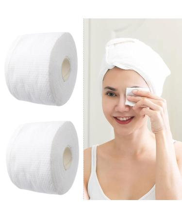 Buy FRCOLOR 1 Roll Makeup Remover Wipes - Non-Fabric Disposable Face Towel for Easy Cleansing & Skin Care | International Shipping Available - Buy Online on GoSupps.com