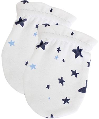 Newborn Baby Hat and Mittens Set - 5pcs Cotton Hats & Gloves for Boys and Girls 0-6 Months (Black) - Buy Online on GoSupps.com