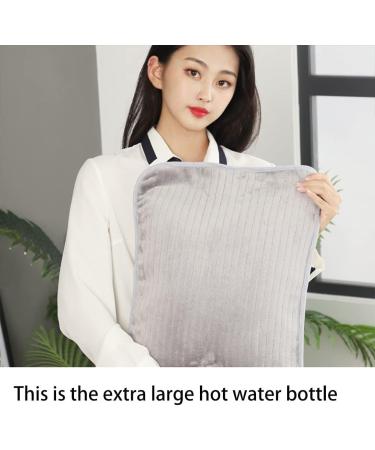 S-TROUBLE 9L Large Hot Cold Water Bottle with Plush Cover | Pain Relief Foot & Hand Warmer - Shop Internationally - Buy Online on GoSupps.com
