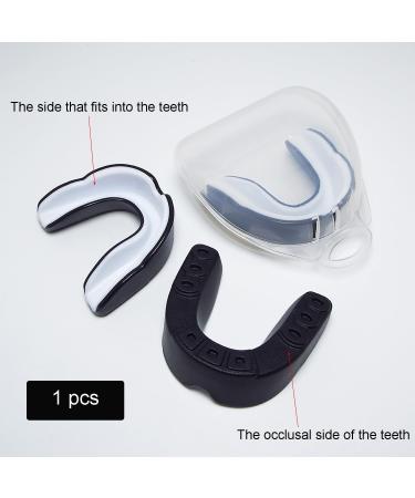 Sports Mouth Guard with Portable Hygiene Box - Ultimate Protection for Boxing MMA Rugby Martial Arts & More! - Buy Online on GoSupps.com