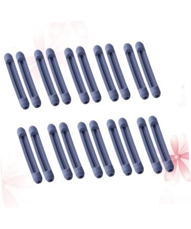 Lurrose Glasses Leg Covers - 40 Pairs of Slide-Resistant Frame Covers for Ear Bruises - Gray (5.6x0.79cm) - International Shipping Available - Buy Online on GoSupps.com