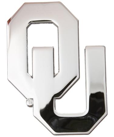 Oklahoma OU Sooners Auto Emblem - Metal