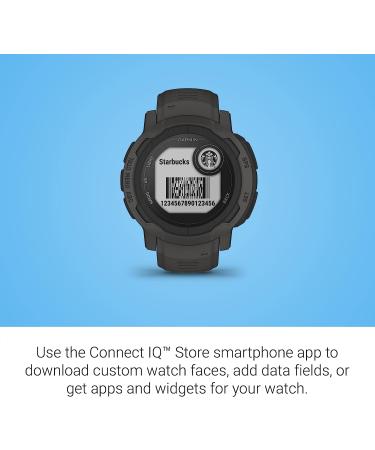Garmin Instinct 2 Outdoor GPS Watch - Graphite, Non-Solar, 45mm, Multi-GNSS Support - Buy Online on GoSupps.com