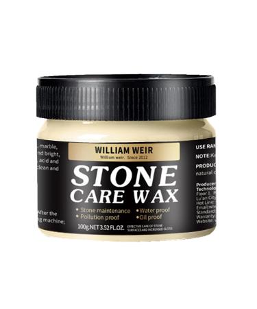 Stone Polishing Wax Marble Polishing Wax Stone Care Wax Stone Maintenance Glazing Polishing Wax Instant Stone Stain Remover for Marble Stone Polish Protection
