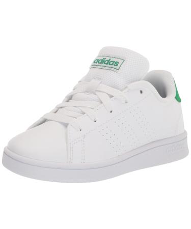 adidas Boy's Unisex Kids Advantage Cf I Sneaker Child 5.5 UK Ftwr White Green Core Black