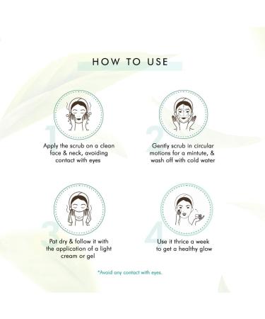 Chocolate Face Scrub with Cocoa Butter - Diminish Dark Spots Reduce Puffiness & Unclog Pores - 100g - Buy Online on GoSupps.com