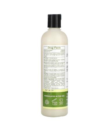 Zion Health Ancient Minerals Anti-Dandruff Shampoo - Tea Tree & Evening Primrose Oil - 12 oz | Best for Healthy Hair & Scalp - International Shipping Available - Buy Online on GoSupps.com