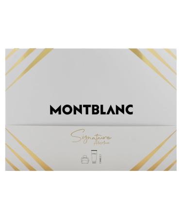 Signature Absolue by Mont Blanc for Women - 3 Pc Gift Set 3oz EDP Spray 0.25oz EDP Spray 3.3oz Body Lotion - Buy Online on GoSupps.com
