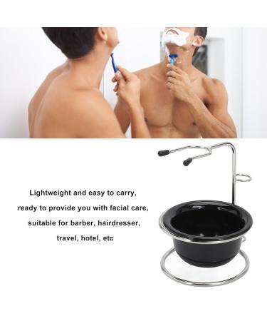 Stylish Shaving Brush Holder Set - Rustproof Portable Stand for Men | Ideal for Barber Shop Hotel & Home - Buy Online on GoSupps.com