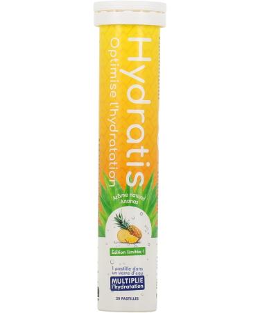 HYDRATIS NATURAL AROMA Pineapple 20 TABLETS - Buy Online on GoSupps.com