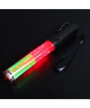 JECOMPRIS 26cm Led Traffic SafetyBaton Light Signal Traffic Wands Traffic Control Night Wands Air Marshaling Signal Wand Concert Luminous Stick for Car Directing Police Green - Buy Online on GoSupps.com