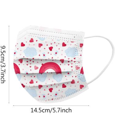 Buy NcQifei 50-Pack Kids Disposable 3-Layer Face Masks - Cute Cartoon Designs for Boys & Girls - Breathable Mouth Protection Bandanas - International Shipping Available - Buy Online on GoSupps.com