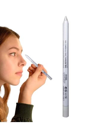 High Pigment Eyeshadow | Waterproof Colorful Quick Dry Eyeshadow | Quick Dry Eye Cosmetics with High Pigment Long-Lasting Makeup for Travel Daily Life Pochy White