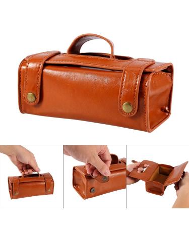 PU Leather Toiletry Bag | Portable Shaving Kit & Travel Organizer for Grooming Enthusiasts - International Shipping - Buy Online on GoSupps.com