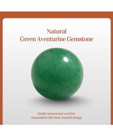 BodyJ4You Peppermint + Frankincense Essential Oil Roll On Duo - Pure 100% USDA Organic MCT Coconut Oil - Clear Quartz and Green Aventurine Stone Rollers - Cooling Focus Grounding Pulse Point Skin Care - Buy Online on GoSupps.com