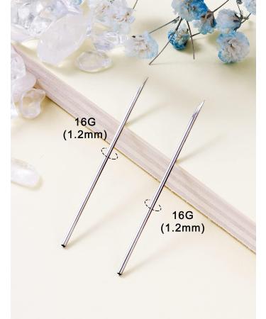 18G Piercing Needles & Surgical Steel Body Jewelry Kit | 14G-20G Hoops Studs & More - International Shipping Available - Buy Online on GoSupps.com