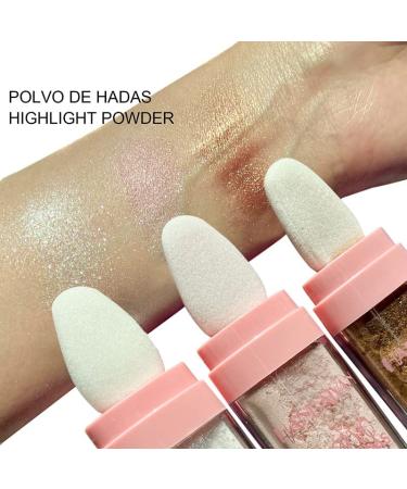 Sparkly Fairy Pink Highlight Powder for Face & Body Makeup - Shimmery & Sexy Contouring Blusher - High Gloss Beauty Product - Buy Online on GoSupps.com