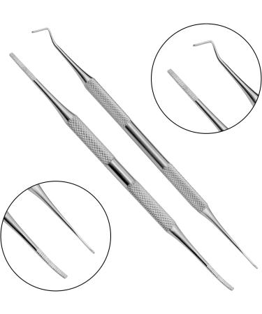 Haryali London Ingrown Toenail Treatment Kit - Double Ended Ingrown Toenail Lifter and File Set - Easy Anti-Septic Application - Ingrown Toenail Lifter - for painful toes - Buy Online on GoSupps.com