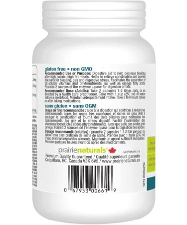 Prairie Naturals KetoEnzyme Fat-Digesting Enzyme Capsule 120 Count - Buy Online on GoSupps.com