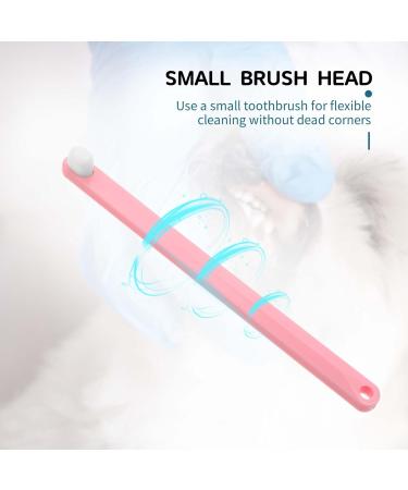 3 Pack Cat Toothbrushes Dog Toothbrush Pet Deep Clean Dense Brush Pet Toothbrush with Ultra Soft Bristles Dental Cleaning Brushes for Puppy Small Dog and Cat - Buy Online on GoSupps.com