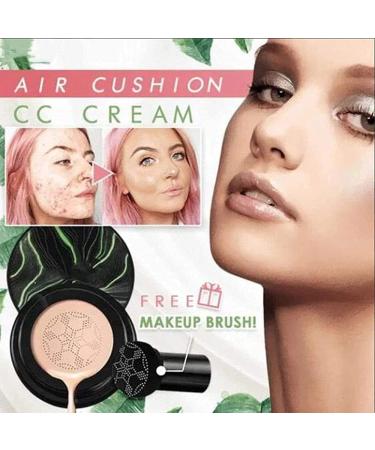 Mushroom Head Air Cushion CC Cream Foundation - Long Lasting Matte Concealer (Natural) - Buy Online on GoSupps.com