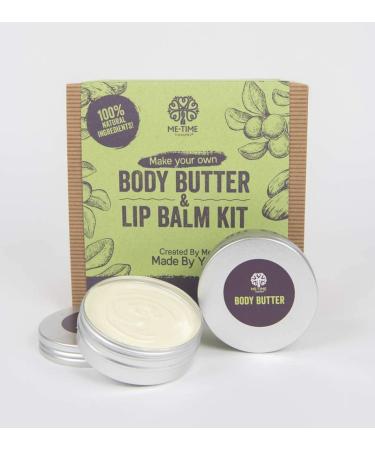 DIY Body Butter & Lip Balm Kit | Vegan Beauty Gift Set for Teens | Teen Birthday Gift | Ethical 100% Natural Ingredients | Craft Kit for Creative Fun - Buy Online on GoSupps.com