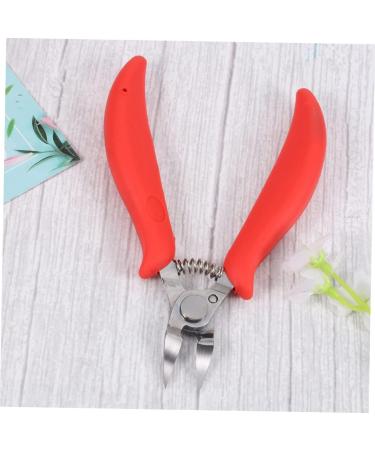 SKISUNO Skin Plier Nail Pedicure Tools Professional Cuticle Nippers Cuticle Pliers Cuticle Manicure Tools Scraper Tool Manicure Nipper Nursing Red Stainless Steel Leather Pliers - Buy Online on GoSupps.com