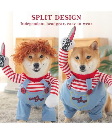 Buy Ayupz Halloween & Christmas Costumes for Dogs | Funny Dog Party Costumes (M) - International Shipping Available - Buy Online on GoSupps.com