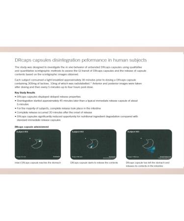 Capsugel DR T&T Pack of 100 Acid-Resistant Vegetarian-Based Capsules Size 1 Transparent Size 1 - Buy Online on GoSupps.com