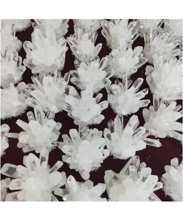 Home Decor Natural Raw Quartz White Clear Crystal Cluster Stones Crystal Point Specimen Home Decoration Raw Crystals Soothing Crystal Home Goods (Size : 400-500g) - Buy Online on GoSupps.com