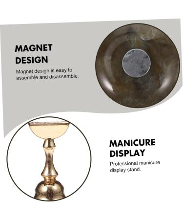 POPETPOP 1 Set Manicure Practice Base Acrylic Nail Display Stand Nail Stands for False Nails Manicure Practice Tools Nail Stand Display Nail Tip Stand Base Practice Supplies Japanese Resin 3.5x3.5cm Black - Buy Online on GoSupps.com