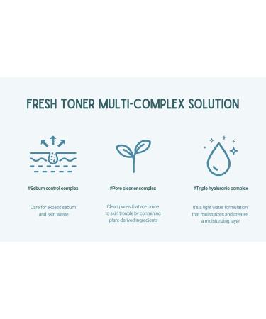 Re:NK Refresh Sebum Control Pore Cleaner Toner with Hyaluronic Acid - 10.82 fl. oz | Best Hydrating Toner for Oily Skin - Shop Internationally - Buy Online on GoSupps.com