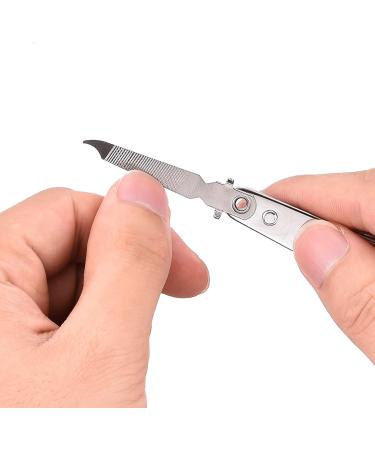 HCHGJKN Nail Clippers Pro Finger Nail Clipper Stainless Steel Sturdy Ultra Sharp Anti-slip Professional Correction Manicure Nail Care Tool Set - Buy Online on GoSupps.com