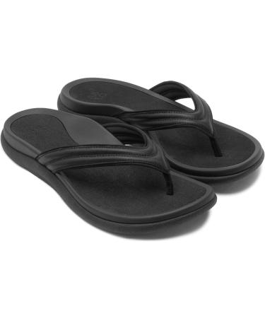 ABEO Morgan Metatarsal Flip Flop Sandals 9.5 Black - Comfortable Support for Your Feet - Buy Online on GoSupps.com