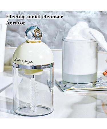 2024 New Electric Foam Maker for Face Wash Rechargeable Soap Dispenser Shampoo Bubbler Skincare Tools Cleanser Foam Maker Skincare Cleaner Tool for Home & Travel (2PCS-3) - Buy Online on GoSupps.com