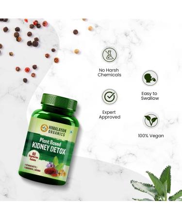 Buy Organics Kidney Detox - Gokhru Punarnava & Natural Diuretic Supplement | 100% Natural Extracts - 60 Tablets - Buy Online on GoSupps.com