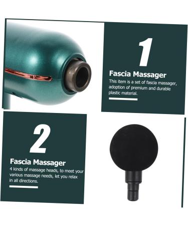 Imikeya Deep Tissue Fascia Gun Massage Device - Portable Percussion Massager for Muscle Treatment - Green 14x14x4.3cm - Buy Online on GoSupps.com