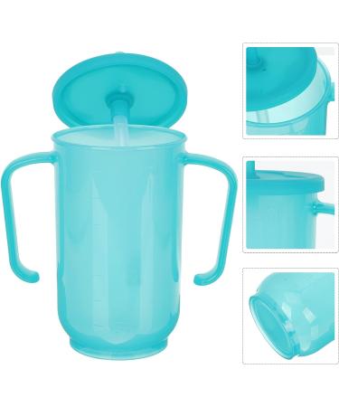 Adult Sippy Cup with 2 Handles | Spill Proof Feeding Cup for Elderly & Baby | Training & Nursing Bottle - Buy Online on GoSupps.com